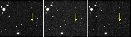 Newly discovered dwarf planet 2012 VP<sub>113</sub>