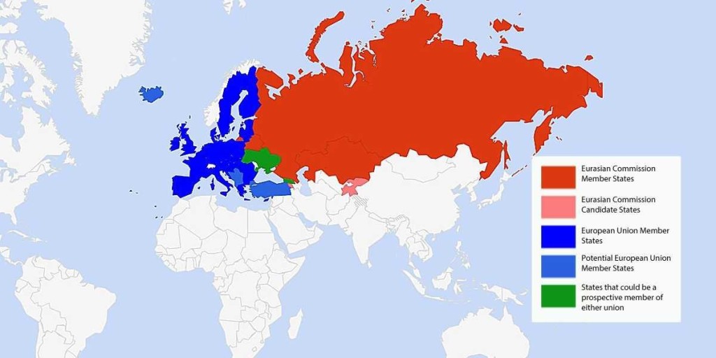 ukraine eu member map