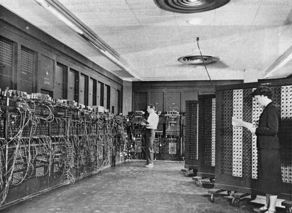 The US-built ENIAC (Electronic Numerical Integrator and Computer) was one of the first computer ever made