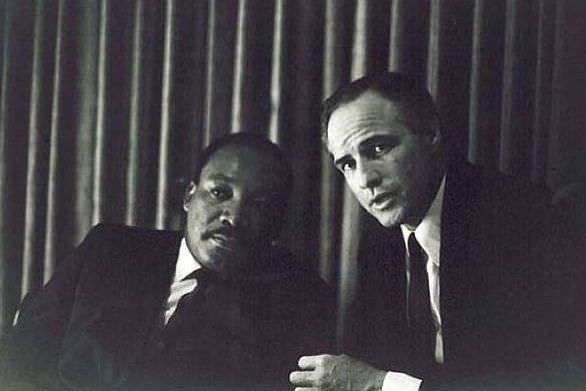 Martin Luther King Jr, and Marlon Brando