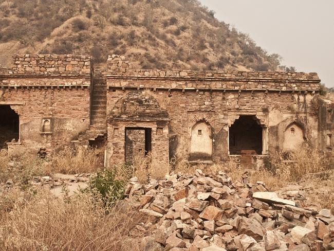 Spirits are said to roam the ancient fort of Bhangarh in India.