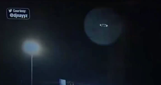UFOs spotted during rain storm in Houston, Texas? 10