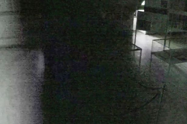 Shadows on the the surveilance camera