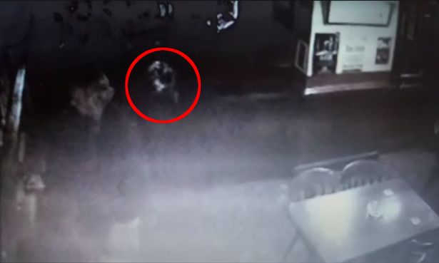 A ghost imp is captured on CCTV at a haunted Sussex Pub 9