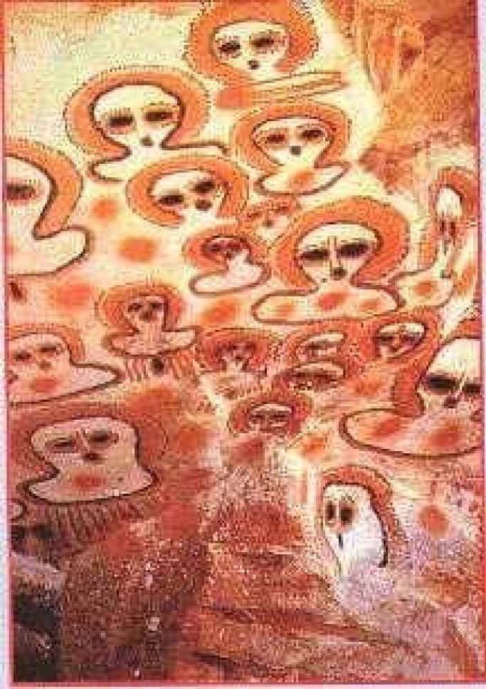 Mysterious Art depicting Ancient Aliens and Intelligent Ancestors 46