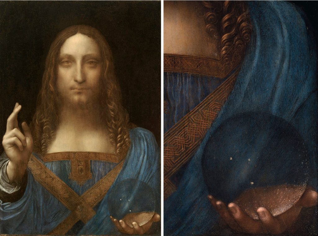 Geheime Botschaften in Leonardo Da Vinci . versteckt