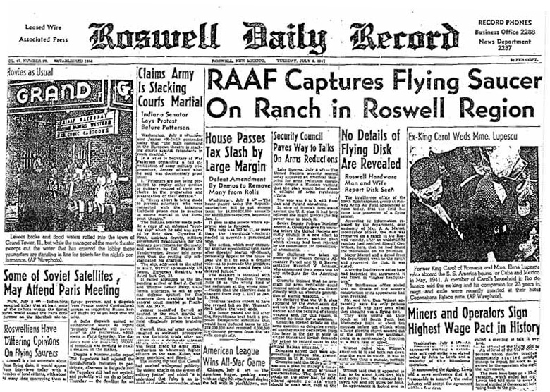 Leaked Photos Of Roswell Aliens And Craft? 14
