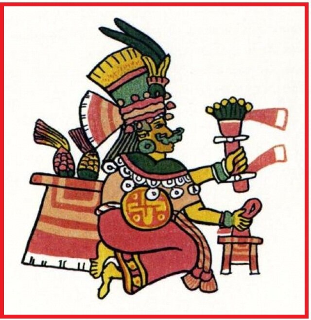 Chicomecōātl, goddess whose name means 7 snakes