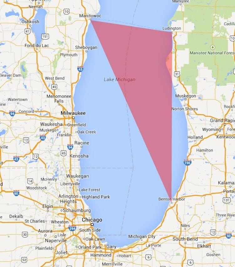 What happened in the anomalous zone of the Michigan Triangle 5