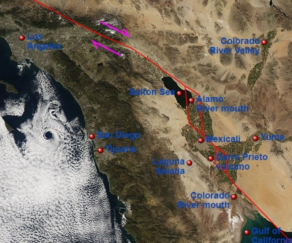 San Andreas Fault: USGS does not rule out an Earthquake Of Magnitude Greater Than 7 Could Occur Within The Next Week 3