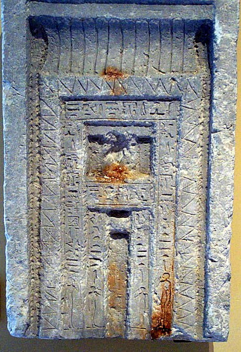 False door in an Egyptian tomb