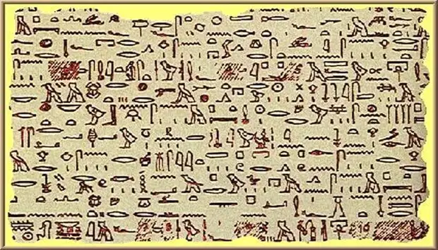 Egyptian Papyrus: UFO Report