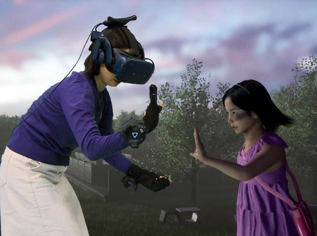VR-Technologien, virtuelle Identität, digitales Duplikat