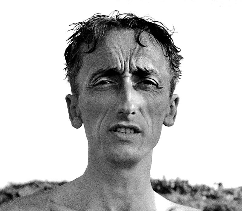 Jacques - Yves Cousteau.  Photos from open sources