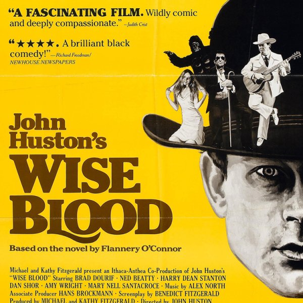 poster, film, Wise Blood, man, photo