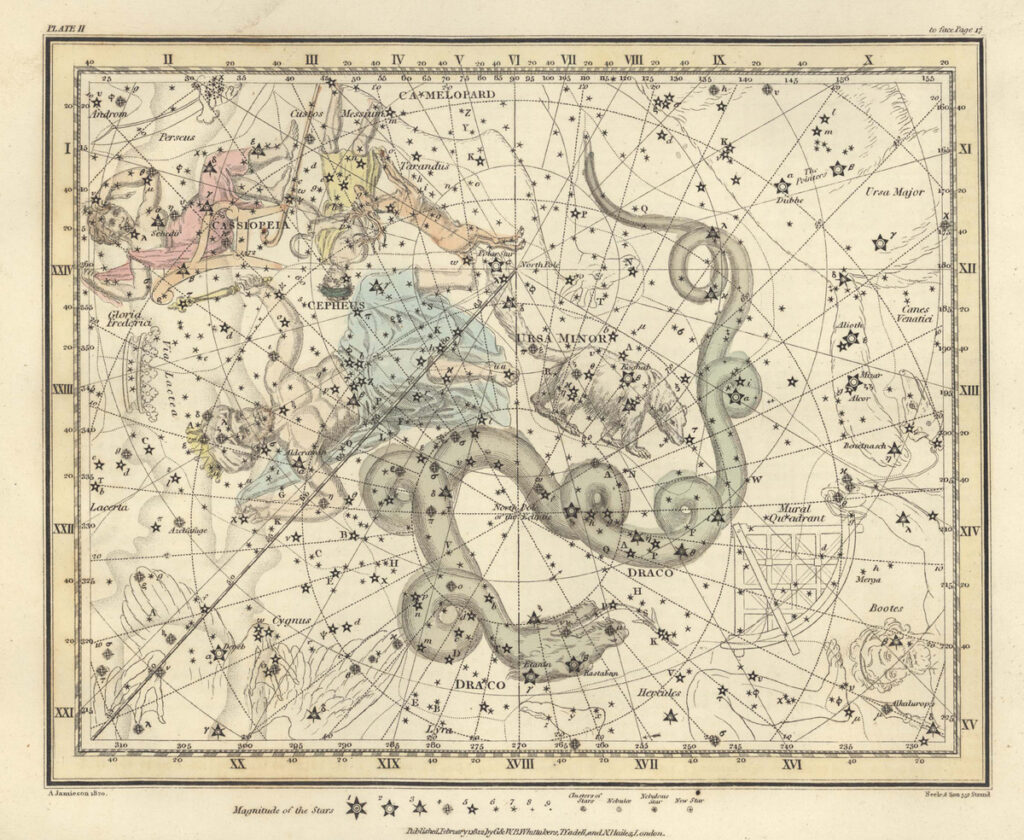 Mapa autorstwa Alexandra Jamiesona, opublikowana w 1820 roku.